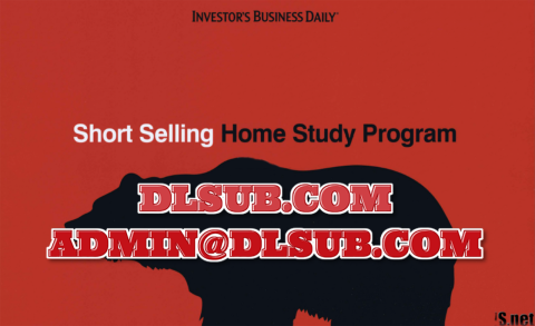 Product image of IBD Short Selling Home Study Course online trading course