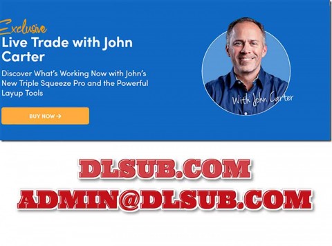 Marketing package image of John Carter at Simpler Trading – Triple Squeeze Pro March 2024 digital course program