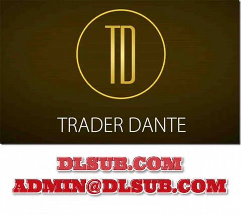 Trader Dante marketing portrait — confident trading instructor with charts