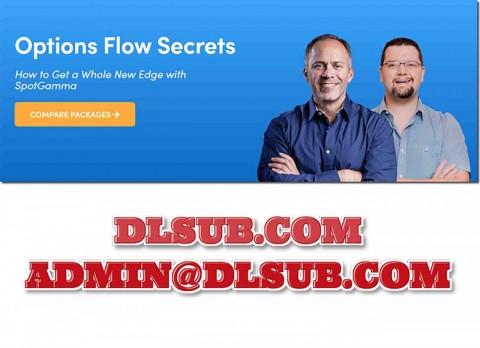 Promotional training system image of Simpler Trading Options Flow Secrets course program with John Carter and Henry Gambell