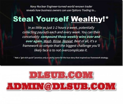 Low Stress Trading – Low Stress Options Program branded promotional cover for online education