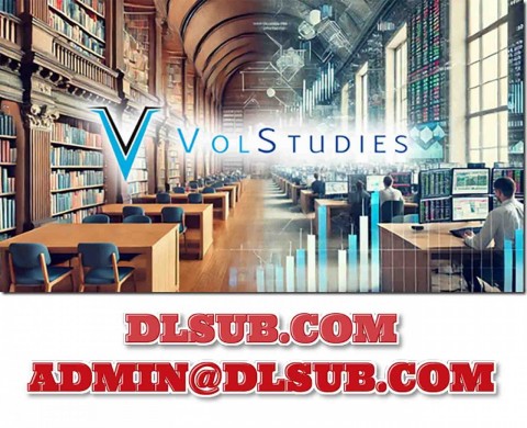 VolSignals – VolStudies course cover illustrating options theory and market maker trading