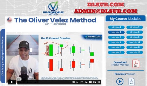 Oliver Velez - iFundTraders.com The Oliver Velez Method Equity Trading Program Course 2023 $2495