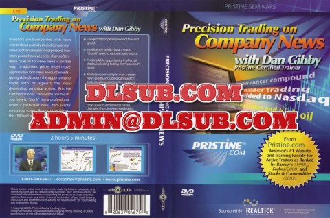 Dan Gibby Precision Trading on Company News Pristine Trading pristine.com