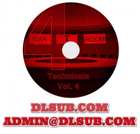 Course platform screenshot showing TrickTrades War Room Technicals Vol 4 online training program