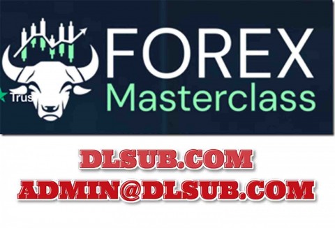 Forex Masterclass course cover image with trading education theme